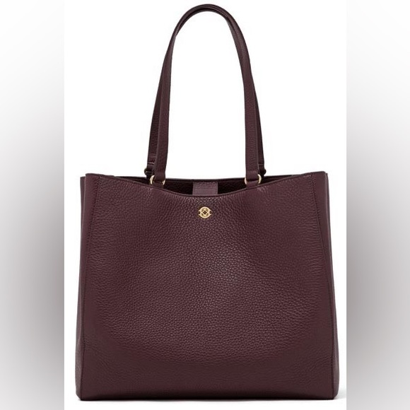 Dagne Dover Bags Dagne Dover Allyn Large Work Leather Laptop Tote